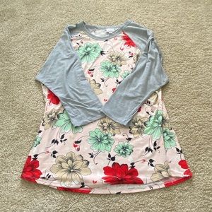 3/4 Sleeve LulaRoe Top